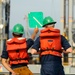 USS Blue Ridge crew conducts replenishment at sea