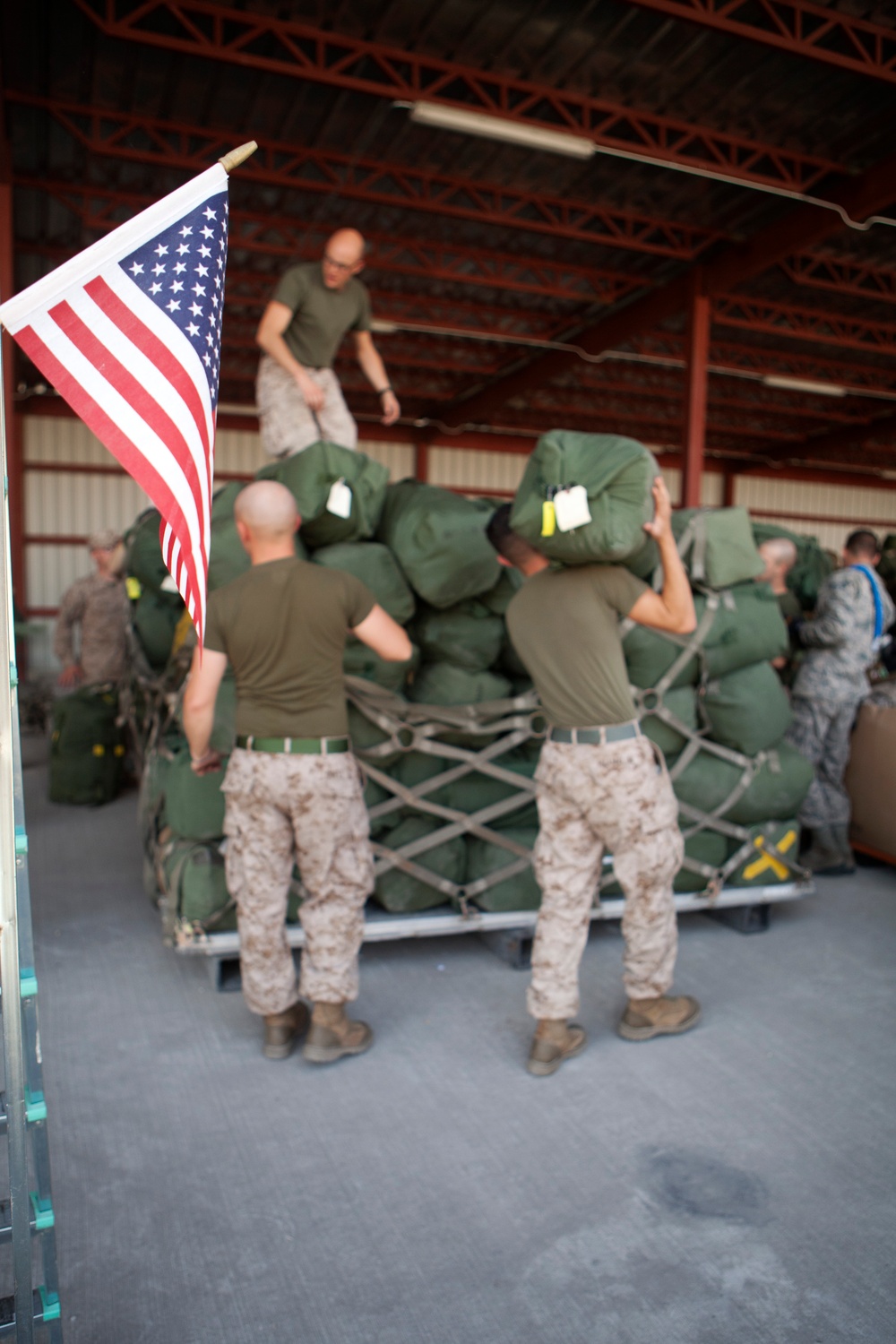 RCT-7 transits to Afghanistan