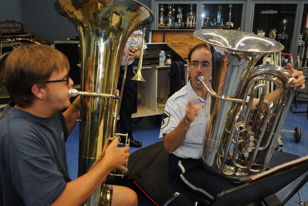 USAF Concert Band, Singing Sergeants 2012 Fall Tour