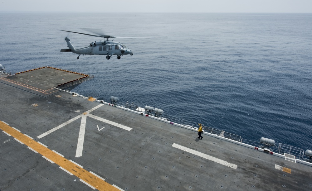 USS Peleliu activity