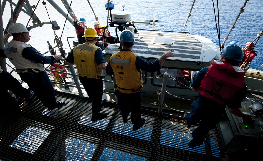 USS Peleliu activity