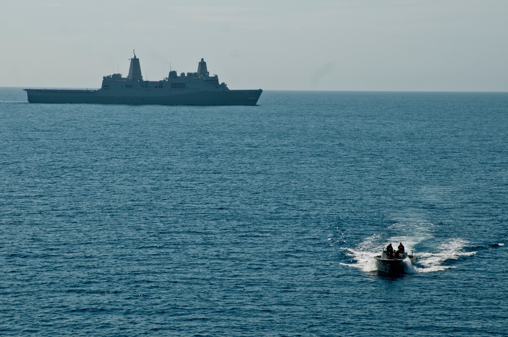 USS Peleliu activity