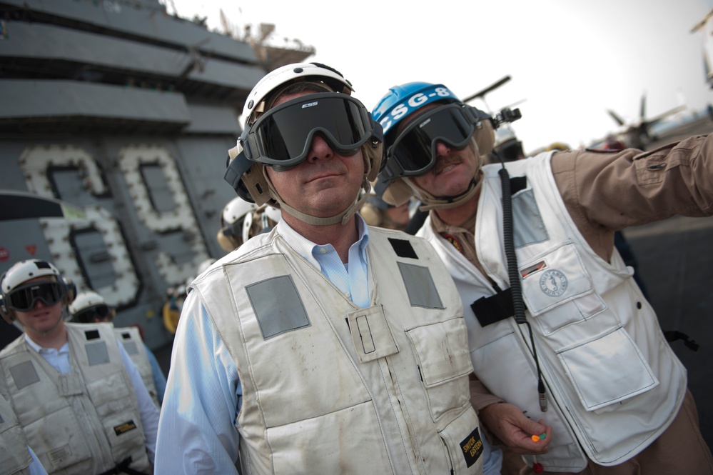 Deputy secretary of defense travels abroad
