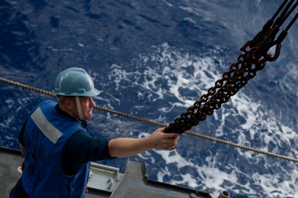 USS Cowpens action