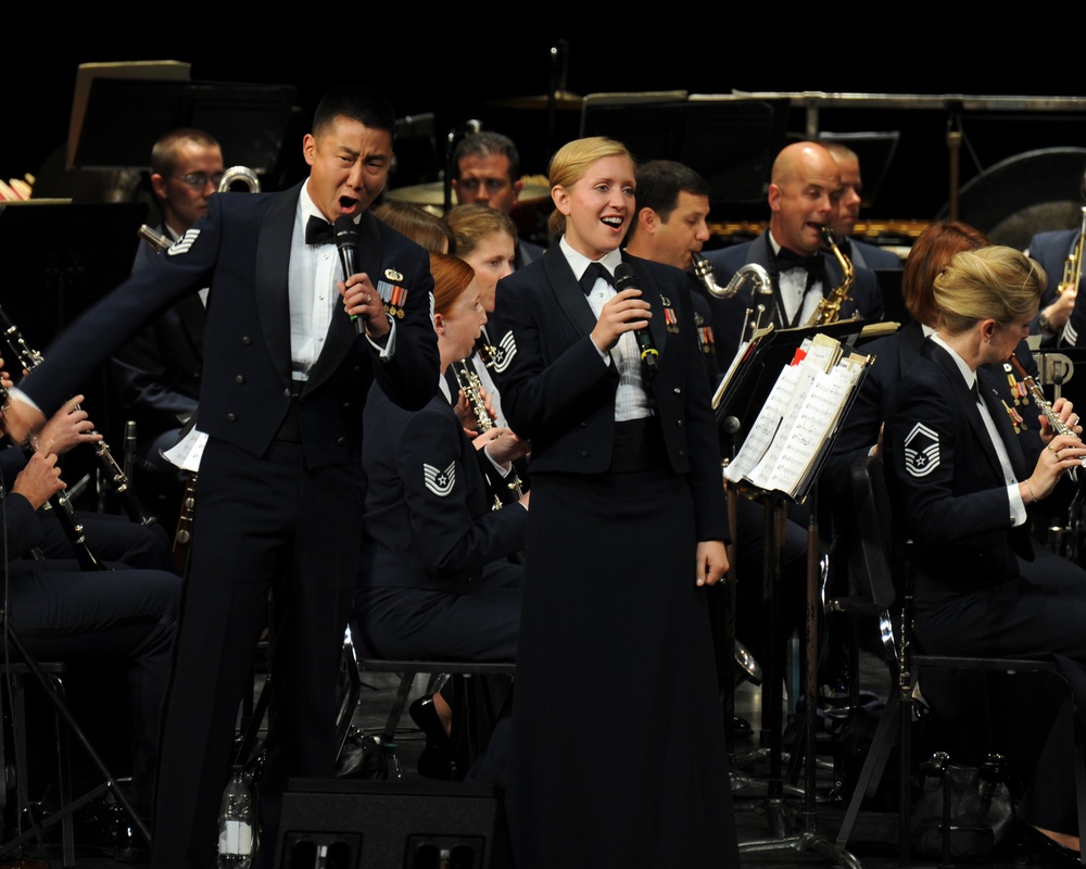 US Air Force Concert Band, Singing Sergeants 2012 Fall Tour