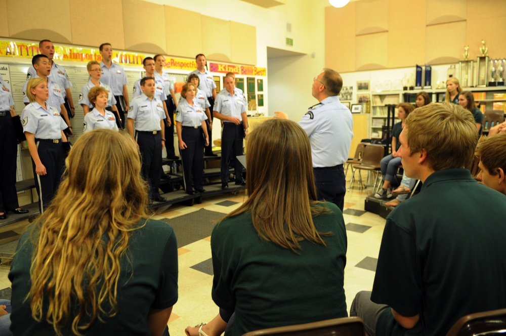 US Air Force Concert Band, Singing Sergeants 2012 Fall Tour