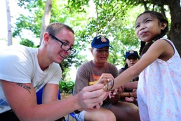 USS Tortuga sailors visit children in need in Subic Bay