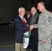 Retired Col. Edward L. Hubbard, US Air Force, guest speaker at 101st Air Refueling Wing