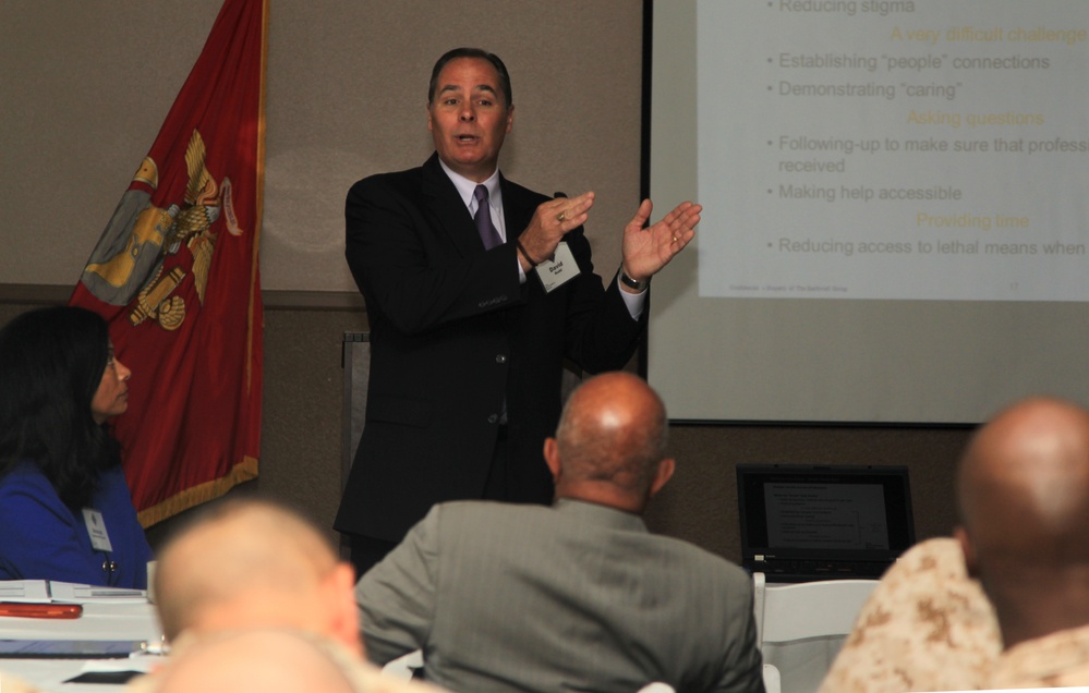 Civilian experts aid commanders in suicide prevention