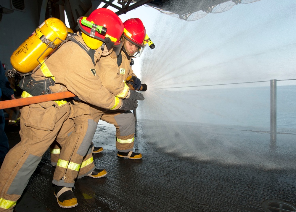 General quarters drill