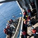 USS Iwo Jima lowers RHIB