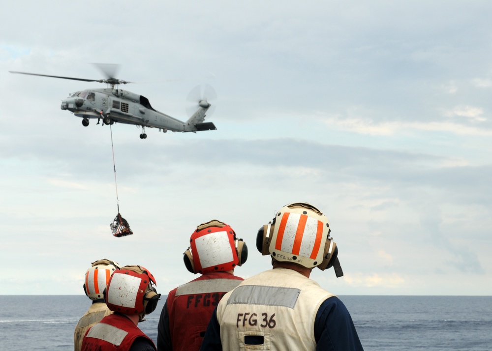 Transferring pallets