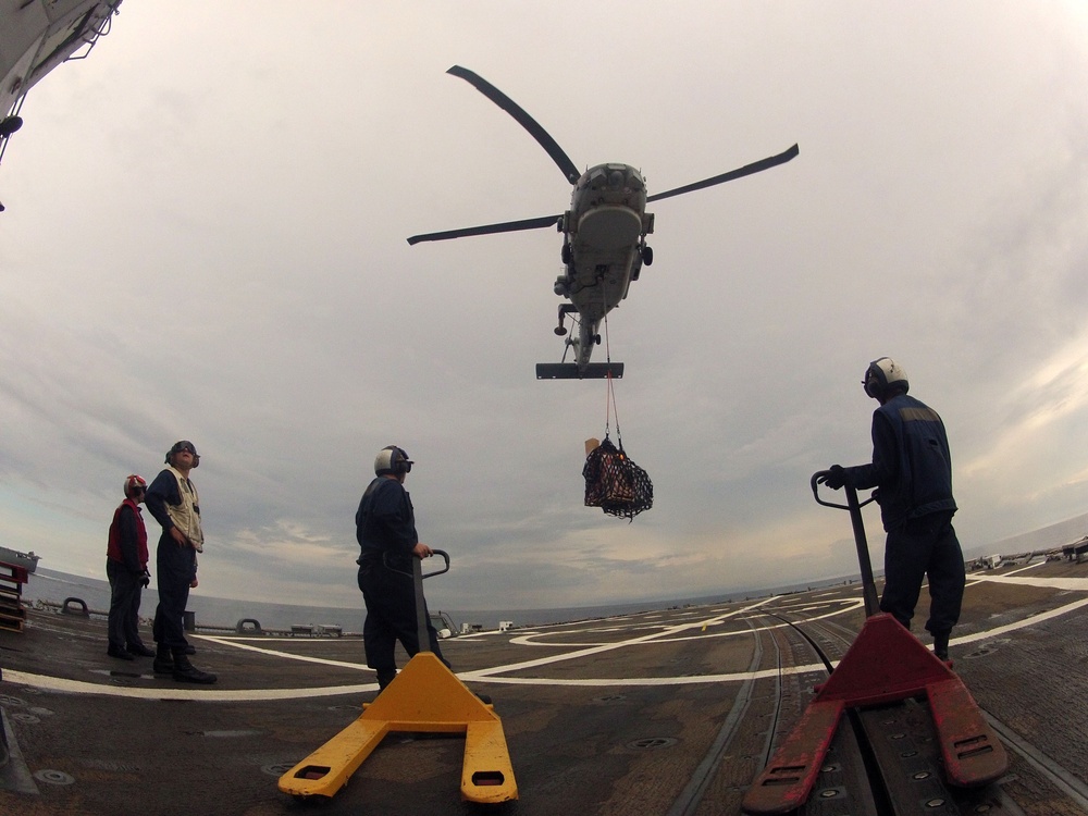 Transferring pallets