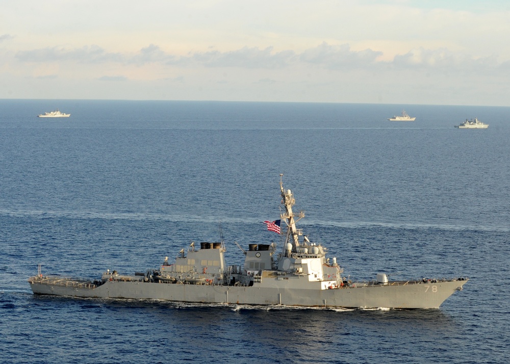 USS Vicksburg action