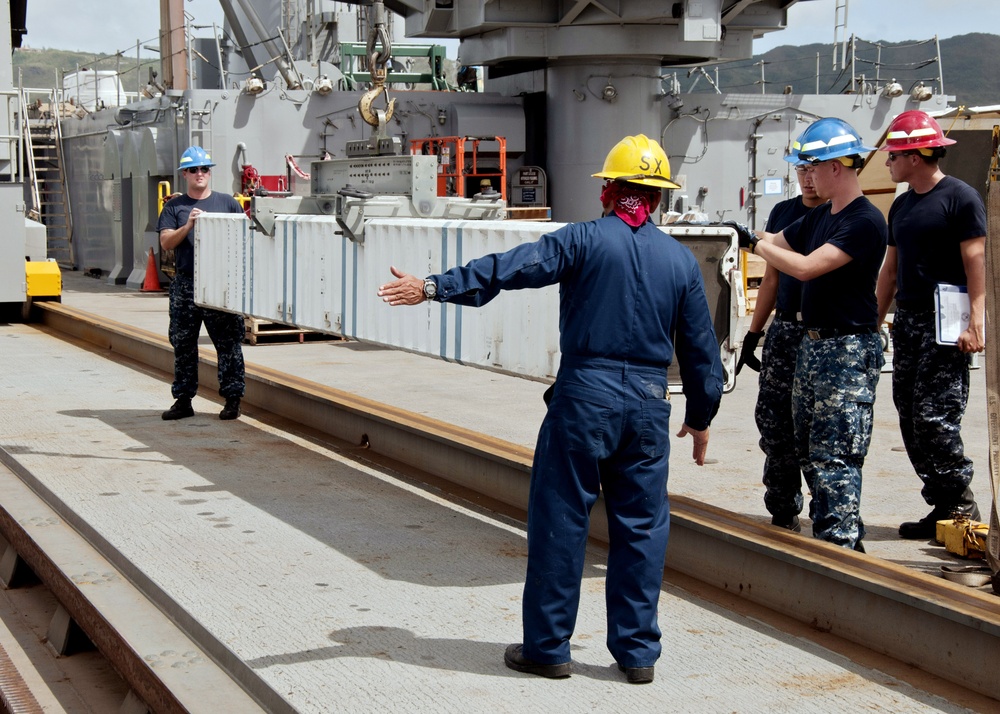 USS Frank Cable activity