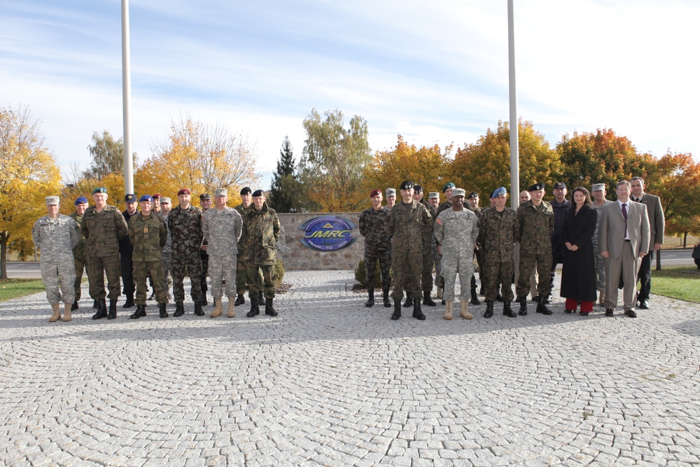 Multinational military leaders visit Joint Multinational Readiness Center, observe Saber Junction 2012 exercise