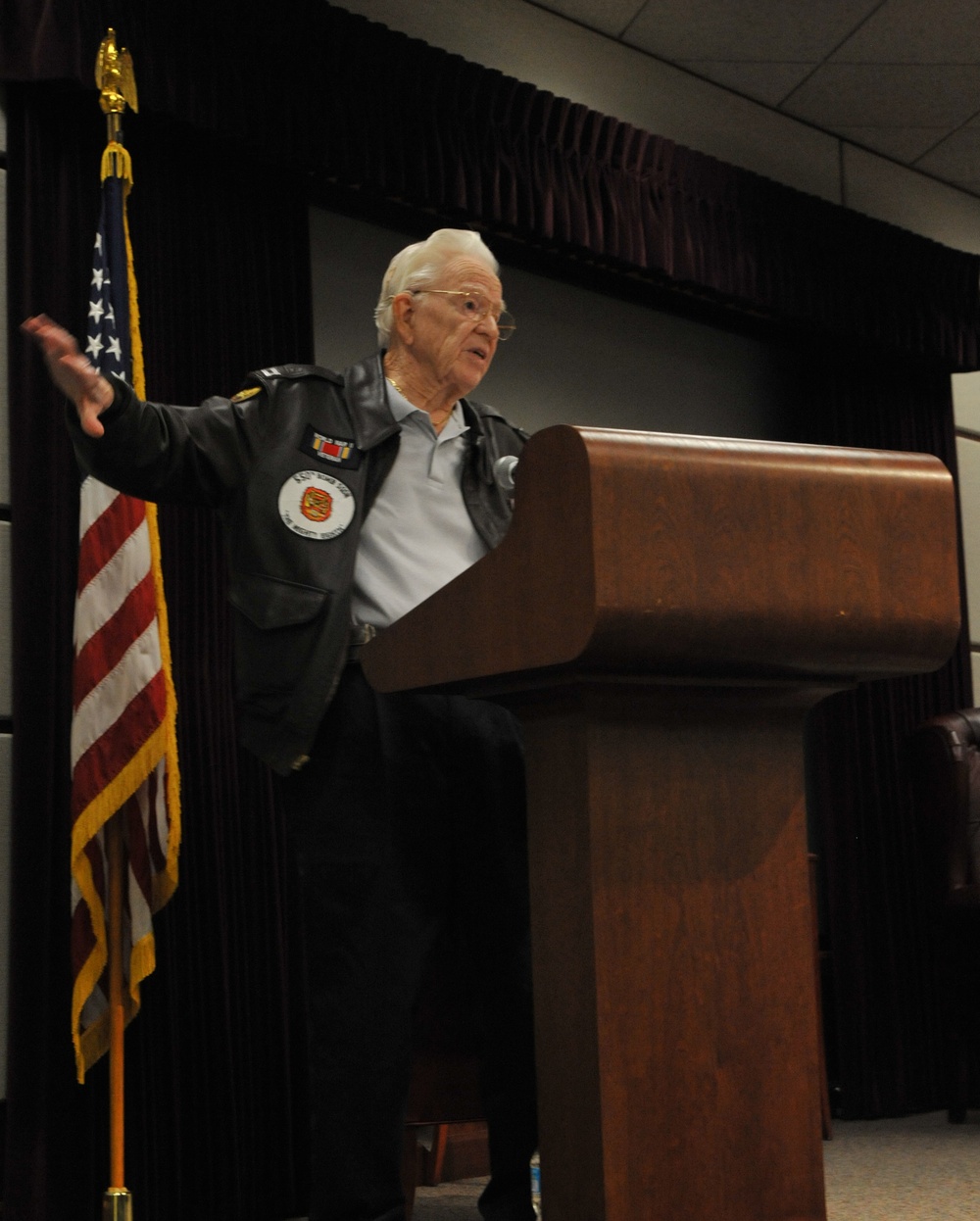 WWII veterans visit McConnell