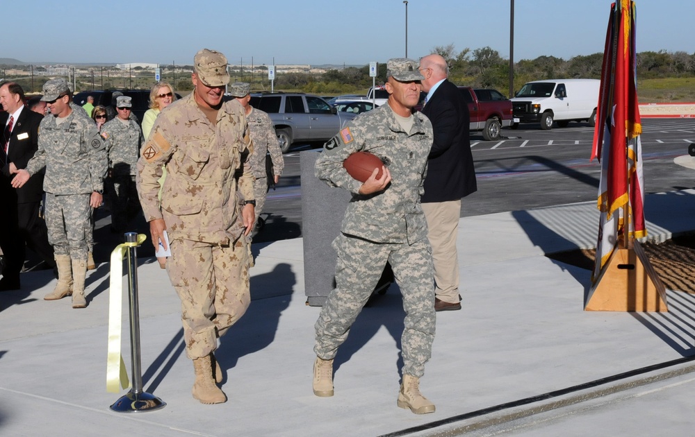 Hood Stadium complex formally opens