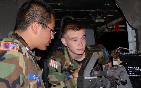 Civil Air Patrol cadets visit TF Wings