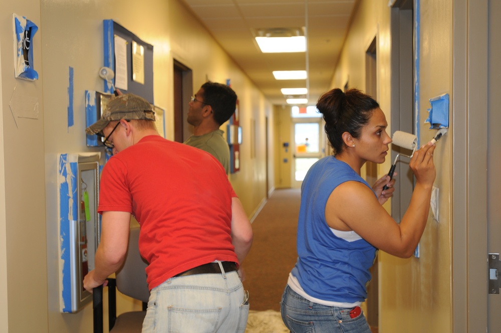 Helping hands have many hands helping