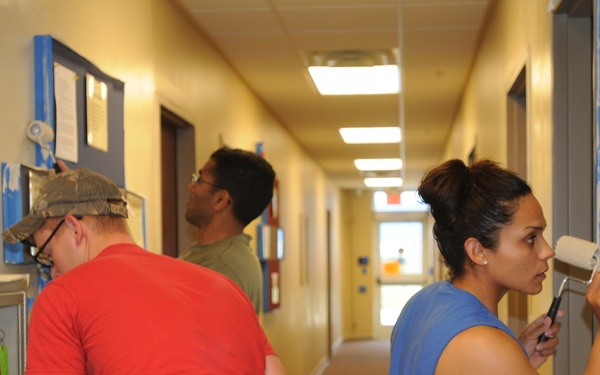 Helping hands have many hands helping