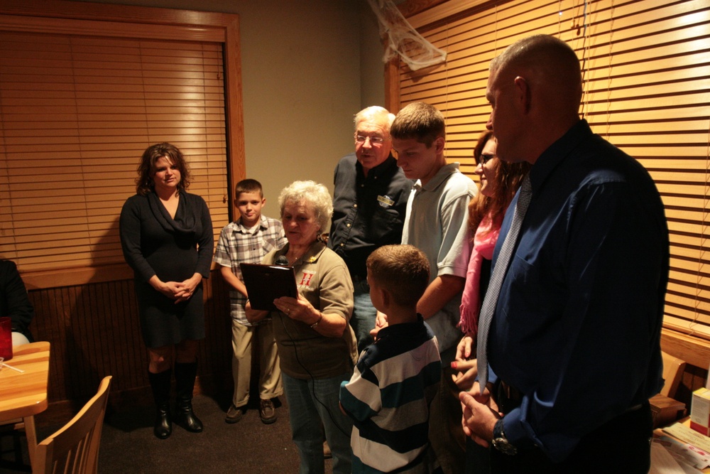 ALD Marine, family receives Family of the Quarter