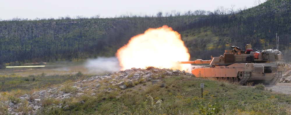 ‘Mustang’ tankers qualify crews at gunnery