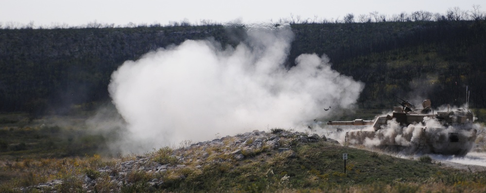 ‘Mustang’ tankers qualify crews at gunnery