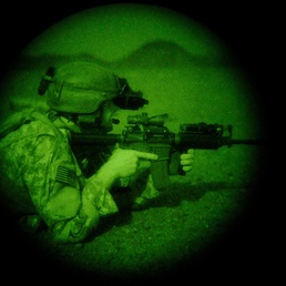 Site Security Team conducts night ops