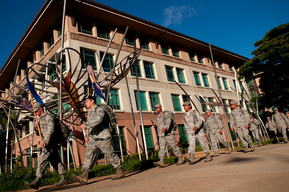 Ruck marching for 'family'