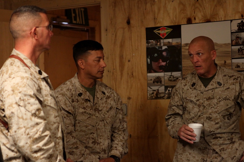 DVIDS - Images - Fineran visits Marines at Camp Leatherneck [Image 5 of 5]