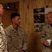 Fineran visits Marines at Camp Leatherneck