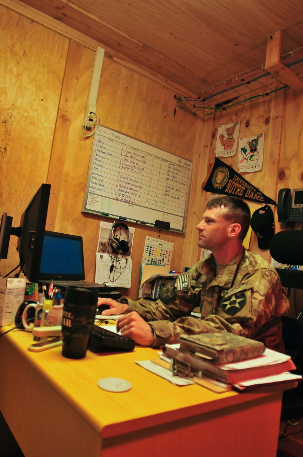 Supply team maintains logistical integrity