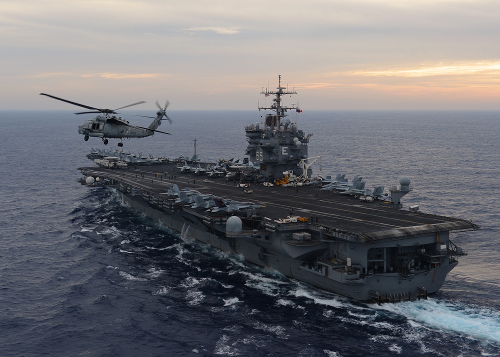 USS Enterprise conducts final deployment