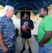 Jacksoville Jaguars visit Naval Station Mayport