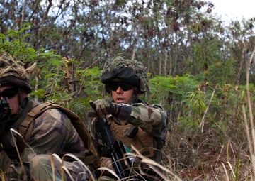 U.S., French Marines assault MOUT facilities at Bellows