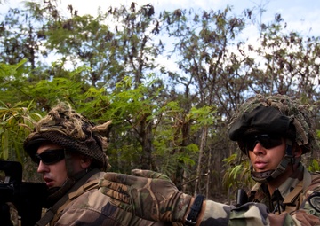 U.S., French Marines assault MOUT facilities at Bellows