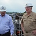 CNO reviews USS Fort Worth construction