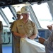 CNO reviews USS Fort Worth construction