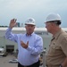 CNO reviews USS Fort Worth construction