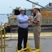 CNO reviews USS Fort Worth construction