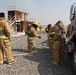 Salerno Fire Department live fire exercise