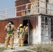 Salerno Fire Department live fire exercise