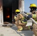 Salerno Fire Department live fire exercise