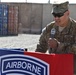173rd Airborne Brigade Support Battalion change of command ceremony