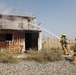 Salerno Fire Department live fire exercise