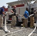 Salerno Fire Department live fire exercise