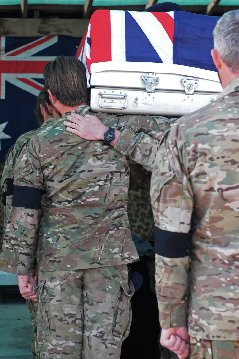 Australian soldiers honor fallen in Afghanistan