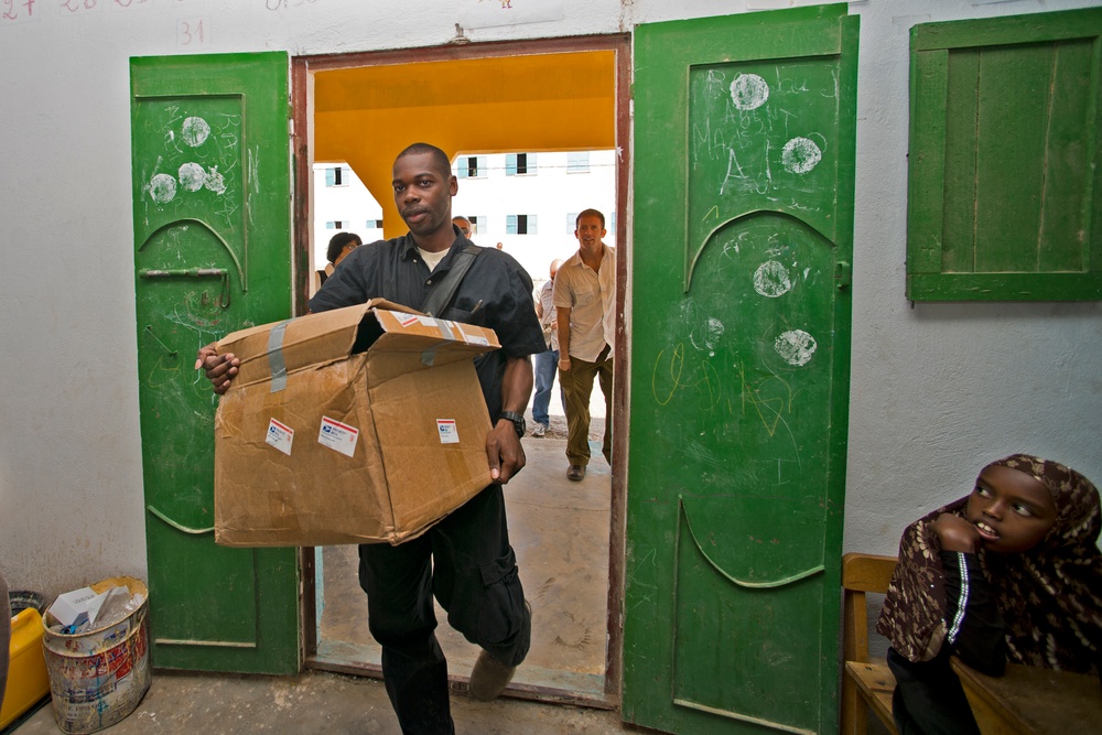 Special delivery: Much-needed supplies donated to Ali Sabieh deaf school