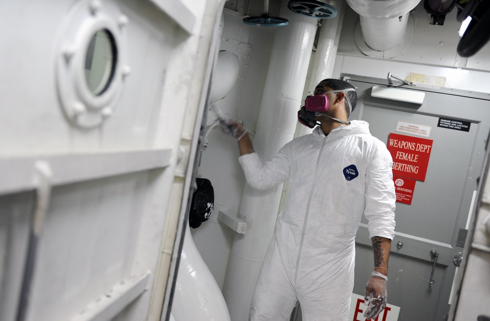 USS George H.W. Bush activity